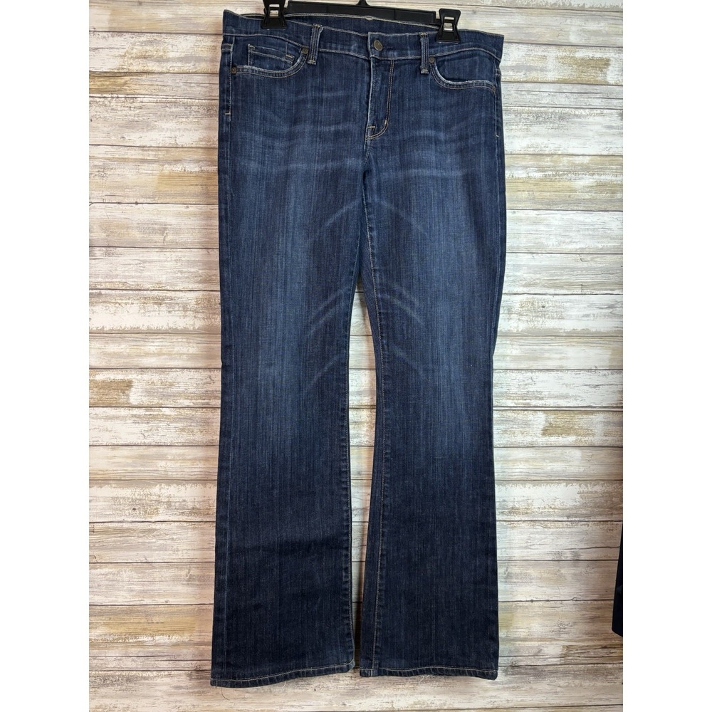 Citizens of Humanity Kelly #001 low rise bootcut jeans blue stretch  size 30